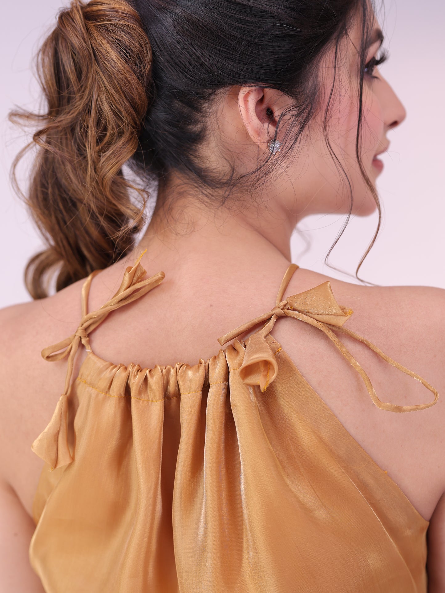 Golden Glam Jumpsuit