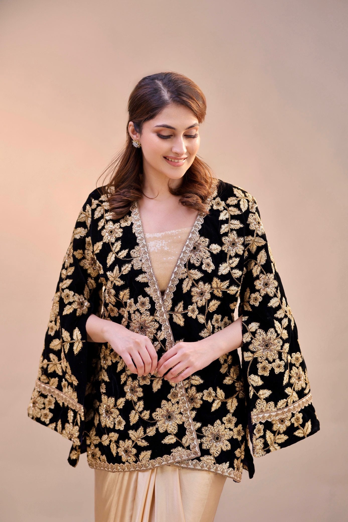 Black Velvet Empress Ensemble