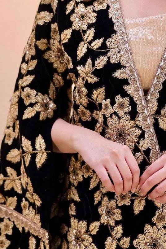 Black Velvet Empress Ensemble