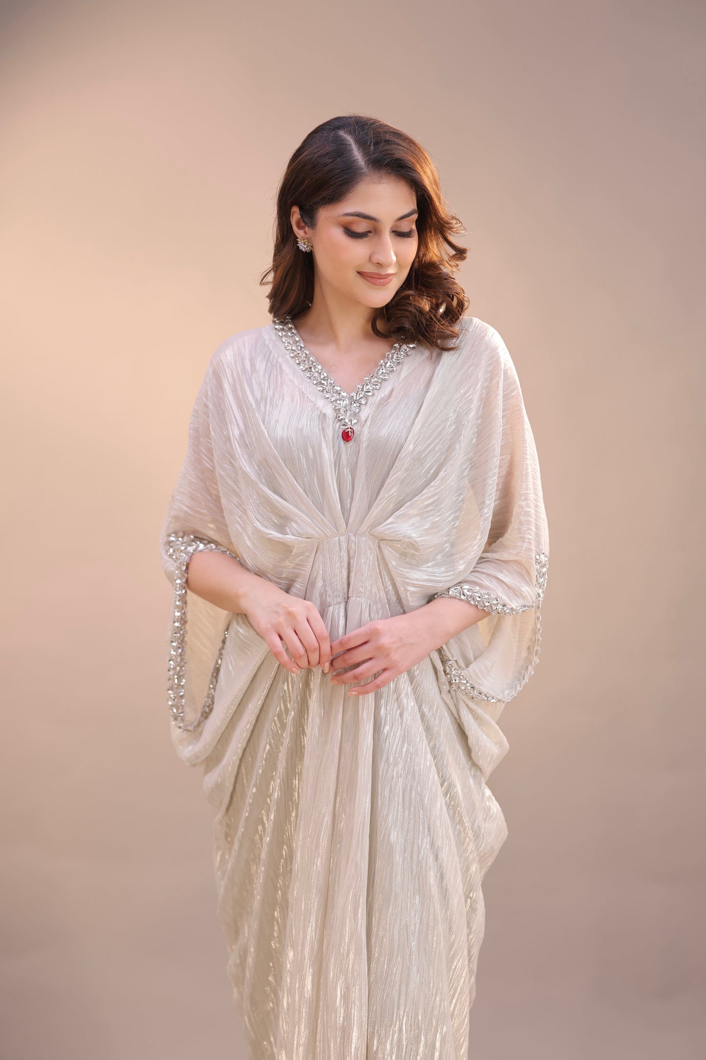 Silver Moonlight Kaftaan