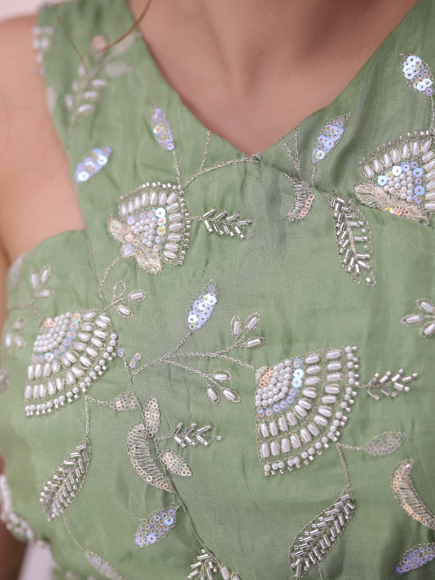 Elira Green Jumpsuit