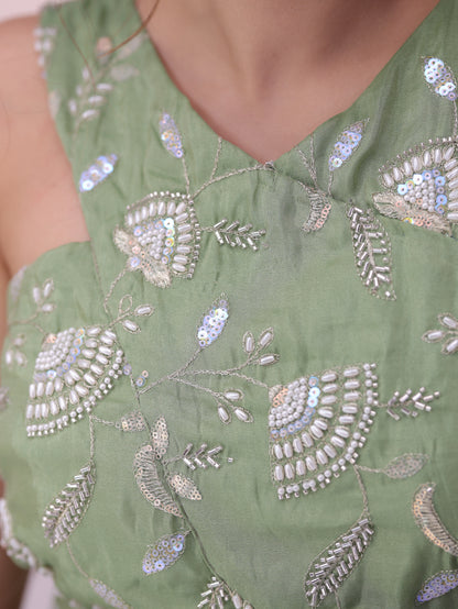 Elira Green Jumpsuit