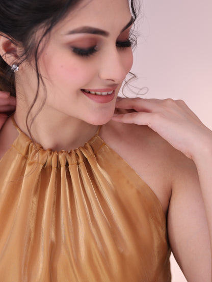 Golden Glam Jumpsuit