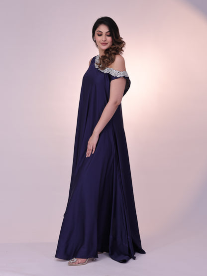 Midnight Blue Kaftaan