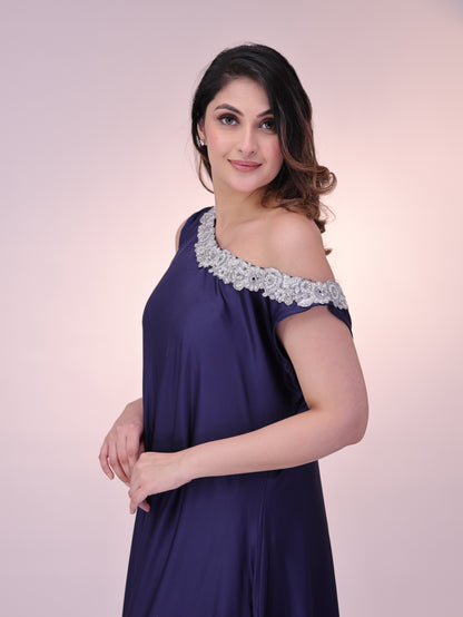 Midnight Blue Kaftaan