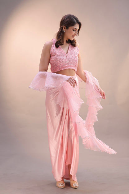 Pink Amour Lehenga