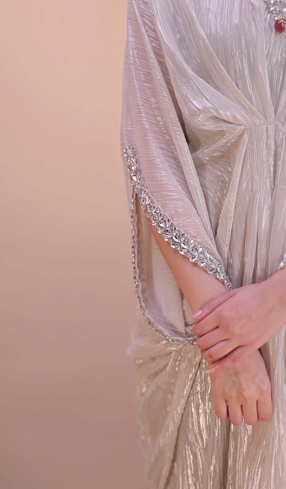 Silver Moonlight Kaftaan