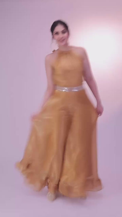 Golden Glam Jumpsuit